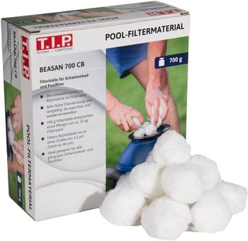 T.I.P. Pool-Filterballs 700 g - Ersatz für 25 kg Filtersand, waschbar, langlebig, BEASAN 700 CB (30446)