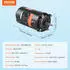VEVOR Poolpumpenmotor 0,75PS 56J-Rahmen 3450U/min 115V/230V CCW (HM14065LCb)
