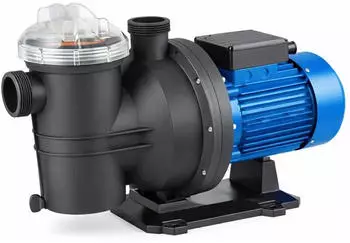 Wiltec Poolpumpe 18600l/h 750W 13m F&ouml;rderh&ouml;he (65829)