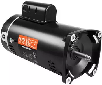 VEVOR Pool-Pumpenmotor 2PS 56Y Rahmen 230V 3450U/min Linksdrehung Kondensator 50&mu;F/250V