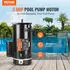 VEVOR Pool-Pumpenmotor 2PS 56Y Rahmen 230V 3450U/min Linksdrehung Kondensator 50μF/250V