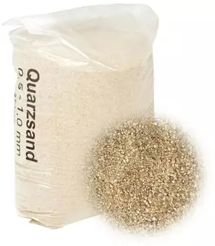 vidaXL Filtersand 25 kg 0,5-1,0 mm 94313