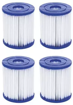 Bestway Filterkartusche 90x80mm Innendurchm. 27mm, 4 St&uuml;ck