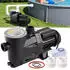 VEVOR Poolpumpe Einzelgeschwindigkeit 1300W 28800L/h (SPP200E)