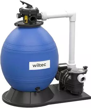 Wiltec XPOtool Sandfilteranlage 750W, 71l Filtertank, 20000l/h (63347)