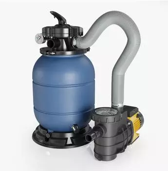 Wiltec HZS-200 Sandfilteranlage Poolpumpe 220W (51872)