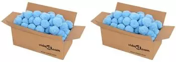 vidaXL Pool-Filterb&auml;lle Antibakteriell Blau 1400 g Polyethylen 3155075