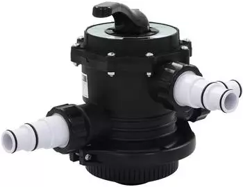 vidaXL Mehrwegeventil f&uuml;r Sandfilter ABS 1,5" 6-Wege (91730)