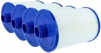 vhbw Ersatzfilterkartusche f&uuml;r PWW50-P3, Pool / Whirlpool, wei&szlig;/blau (183543984-6)