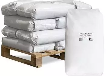 Galamio Filtersand Quarzsand 0,4-0,8mm, 12x25kg (300kg Palette)