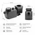 Mucola Aquagem Inverter Poolpumpe WLAN 29500l/h (IH30)