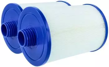 vhbw Ersatzfilter-Kartusche f&uuml;r Pool / Whirlpool, wei&szlig;/blau (183543983-2)