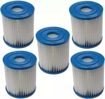 vhbw Ersatzfilterkartusche für Flowclear 58381 (1.249 l/h), blau/weiß (173561048)