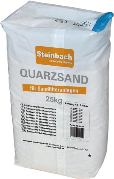 Steinbach Group Steinbach Quarzsand 25 kg (0,7 - 1,2 mm)