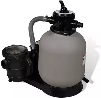 vidaXL Sandfilteranlage inkl. Poolpumpe 17.000 L/h