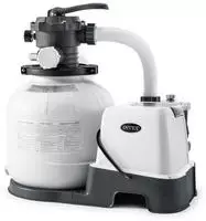 Intex 26676, Intex Sandfilteranlage & Salzwassersystem Krystal Clear | 7,9 m&sup3;/h