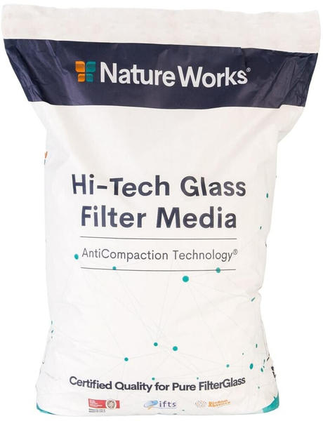 Nature Works Filterglas 20kg 04-0,8, 0,7-1,2