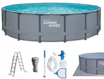 Summer Waves Elite Frame &Oslash; 549 x 132 cm anthrazit (PGP4001852B)