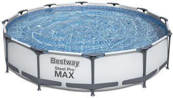 Bestway Steel Pro Max Frame Pool-Set 366 x 76 cm mit Filterpumpe (56416)