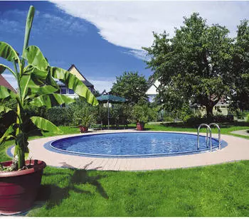 Summer Fun Rundpool Set Basic Ø500x120cm weiß