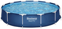 Bestway Steel Pro Frame Pool ohne Pumpe Ø366x76cm rund dunkelblau