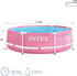 Intex Frame Pool 244x76 cm Metall pink