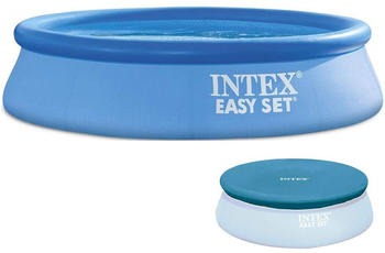 Intex Easy Set Pool 244x61cm mit Pumpe & Abdeckplane
