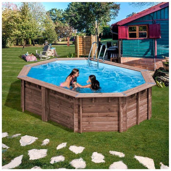 Gre Pool Sunbay Oval Bambu 535 x 335 cm