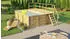Weka Massivholzpool 595 Gr. 1 Folie Mosaik sand