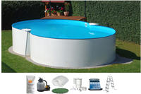 Clear Pool Achtformpool 540x350x120 cm inkl. Solarset