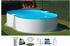 Clear Pool Achtformpool + SF133 350 x 540 x 120 cm (Set 8-teilig)