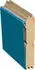 Karibu Rechteckpool Milano A 462x353x124cm blau/braun
