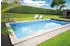 Kwad Rechteckpool mit Ecktreppe 350 x 700 x 150 cm (Set 5-teilig)