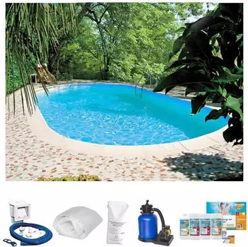 Summer Fun Ovalpool + CP5011 300 x 490 x 150 cm (Set 5-teilig)