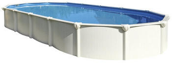 Kwad Ovalpool Steely Supreme 460x132x920cm wei&szlig;