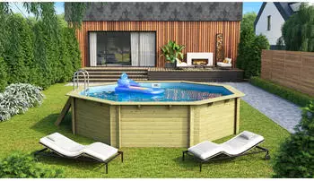 Karibu Pool 21000 l beige
