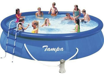 Marimex Fastsetpool Ø457x122cm 14000 l inkl. Leiter blau