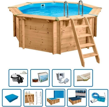 Interline Pool Java Premium (Set 9-tlg) 355x355x116cm