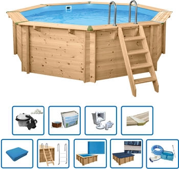 Interline Pool Java Premium (Set 10-tlg) 440x440x136cm