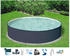 Konifera Rundpool (Komplett-Set 10-tlg) Ø350x120cm inkl. umfangreichem Zubehör sand