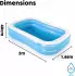 Bestway Family Pool 269x175x51 cm