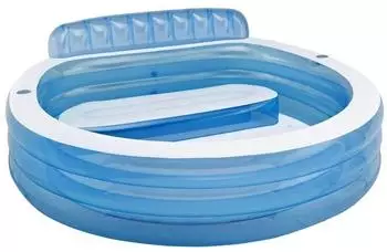 Intex Schwimm Center Family Lounge Pool mit Sitzbank (57190)