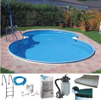 myPOOL Achtformpool Premium 360 x 625 x 120 cm