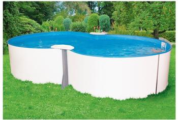 myPOOL Achtformbecken-Set 625 x 360 x 135 cm inkl. Sandfilteranlage (6-tlg.)
