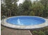 Konifera Rundpool Kuba II Ø 400x120 cm blau/weiß/blau