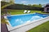 Kwad Schwimmbecken RE-Becken 600x300x150 (Set) inkl. Beckenrandsteine Chrsital Grey