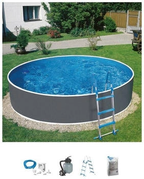 myPOOL Rundpool Standard + mp25035 Ø 360x90 cm (Set 6-teilig)