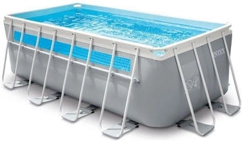 Intex Pools Rectangular tubular pool ClearView 400 x 200 x 122 cm with accessories