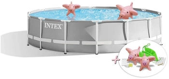 Intex Pools PrismFramePool-Set inkl.Pumpe Leiter und Planen 427x107cm