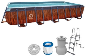 Avenli Frame Rectangular Pool Set 400x200x100cm inklusive Zubeh&ouml;r